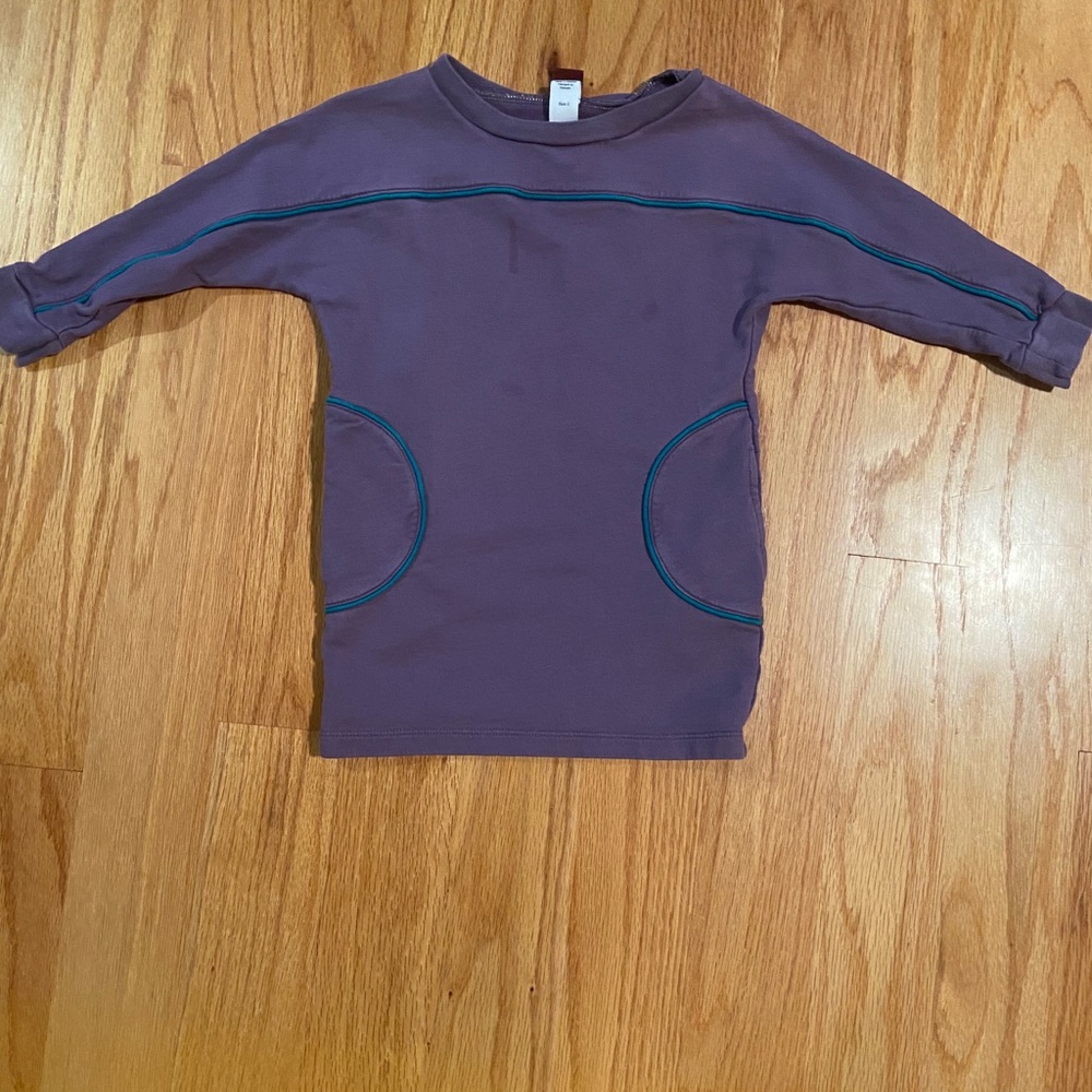 Tea collection purple tunic size 2